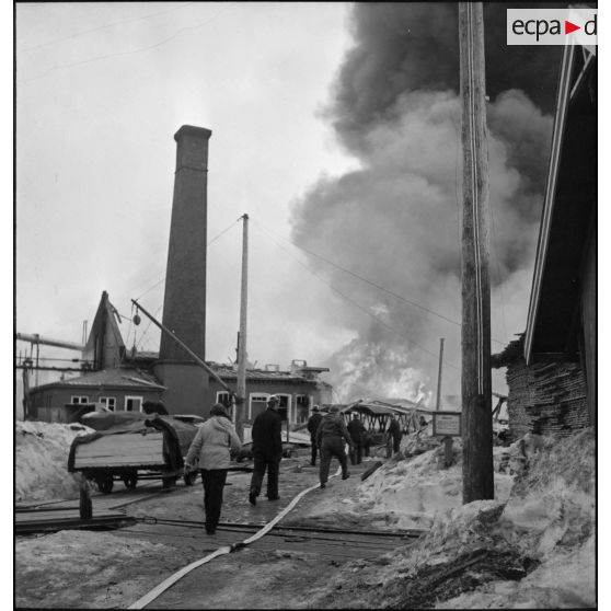 Incendie de la gare de Namsos.