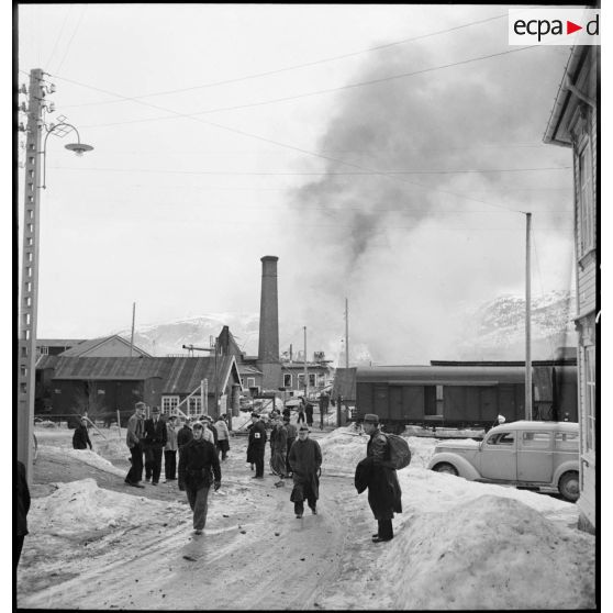 Incendie de la gare de Namsos.