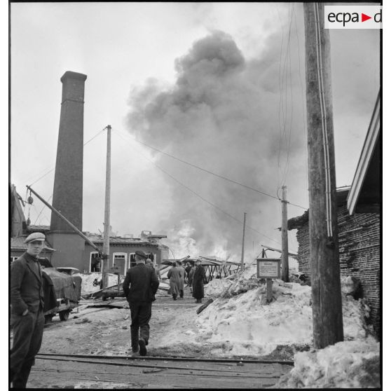 Incendie de la gare de Namsos.
