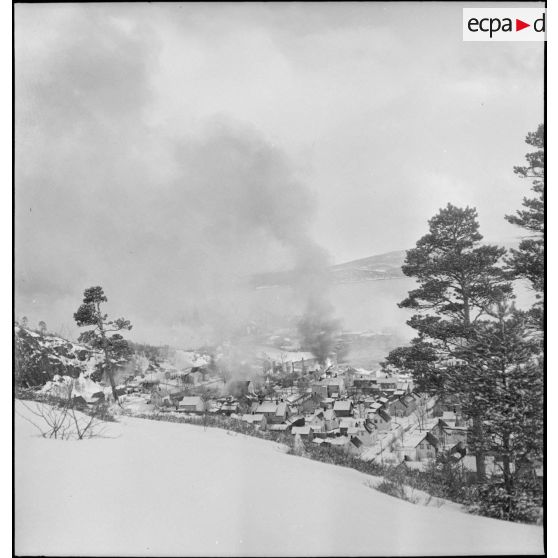 Incendies dans Namsos.