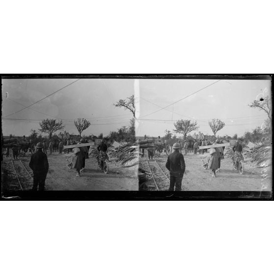 Ravin et ferme de Beauséjour. [légende d’origine]