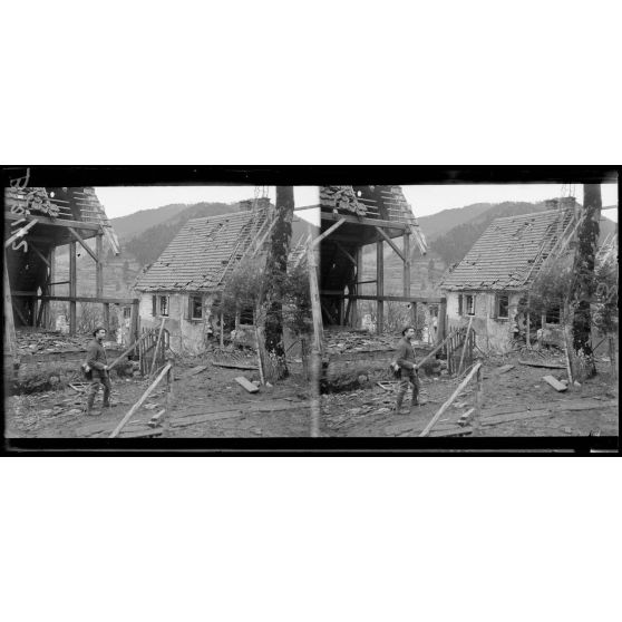 Altenhof près Metzeral, ruines. [légende d’origine]