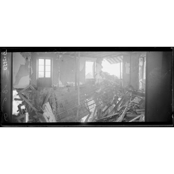 Col de la Schlucht. Une salle de l'hôtel français. [légende d'origine]