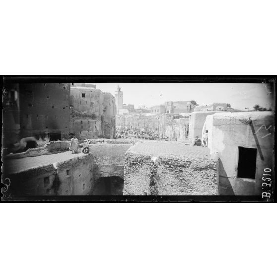 Sefrou, un coin de la ville. [légende d’origine]