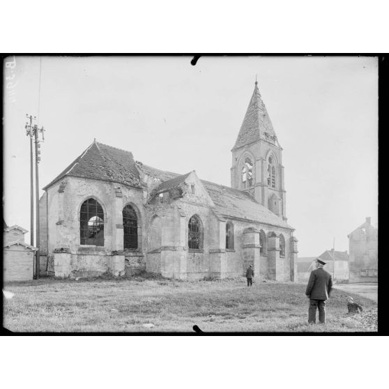 Barcy (Seine-et-Marne), l’église, intérieur. [légende d’origine]