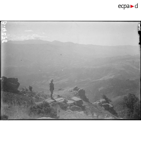 Fort de Vaux. Entrée actuelle, ce qui reste des murs d'enceinte. [légende d'origine]