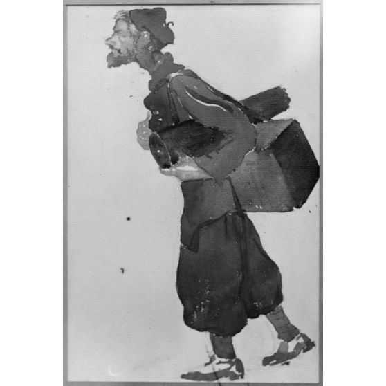 Paris, Salon des Armées, Le zouave photographe par Darrieux. [légende d’origine]