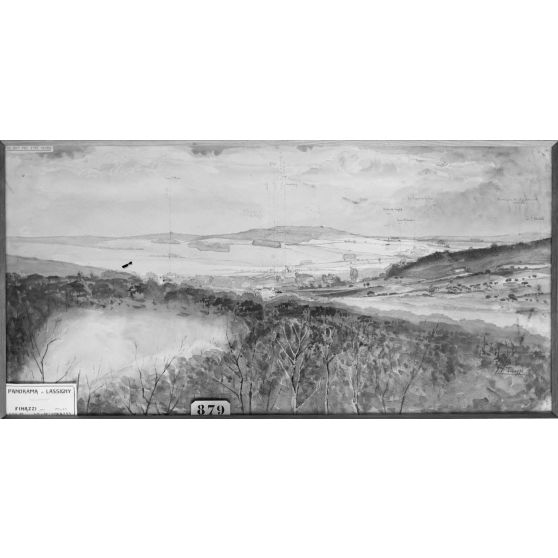 Paris, Salon des Armées, Panorama de Lassigny, par Finazzi. [légende d’origine]