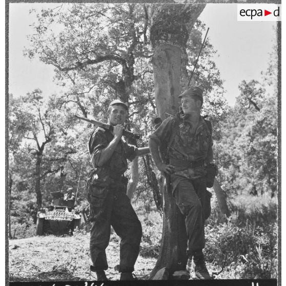 Azazga. Le 13e régiment de dragons (RD).