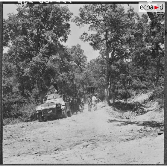 Azazga. Le 13e régiment de dragons (RD).