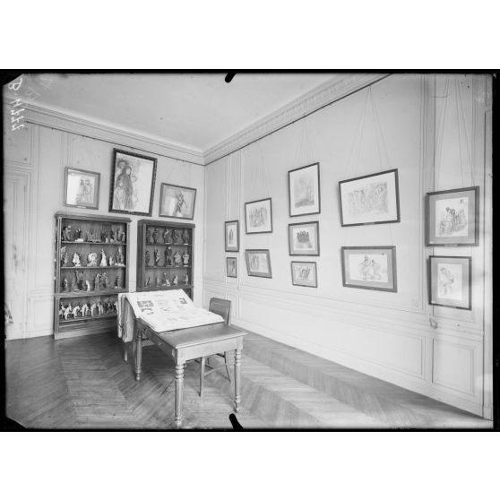 Paris, musée Leblanc, 6 avenue de Malakoff, salle Steinlen. [légende d'origine]