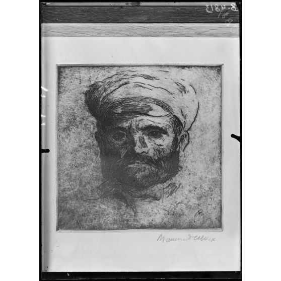 Paris, salon des Armées. Type d'allemand, de Lacroix. [légende d'origine]