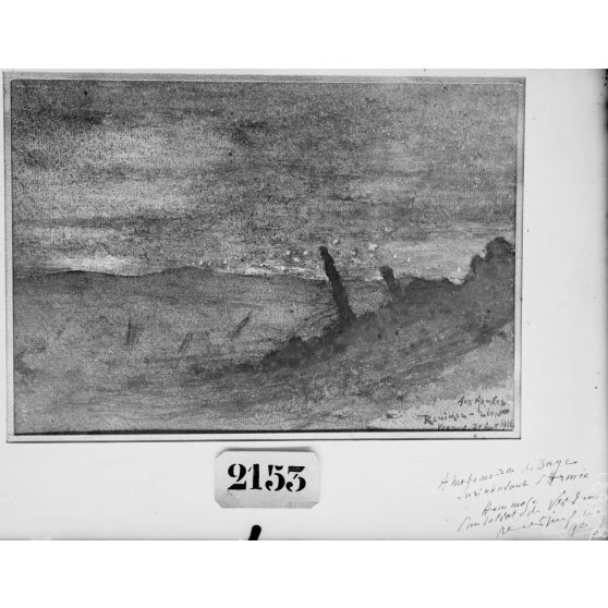 Paris, salon des Armées, Une attaque de nuit à Verdun par Renimel. [légende d’origine]