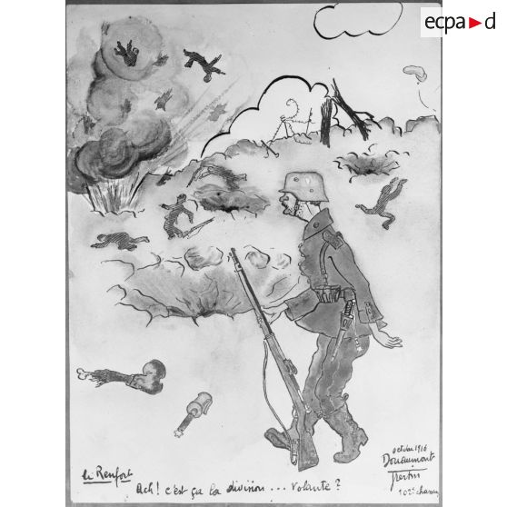 Paris, salon des Armées, Le renfort, de Bertin. [légende d’origine]