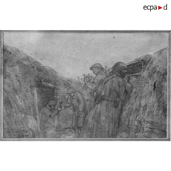 Paris, salon des Armées, Le jus, de Guenot. [légende d’origine]