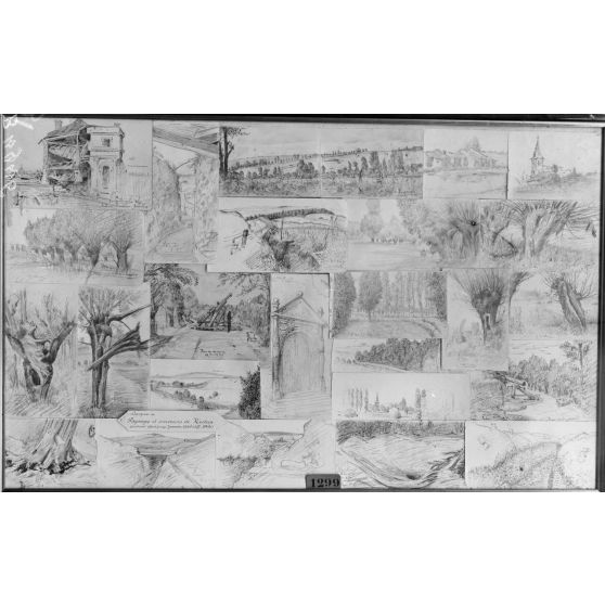 Paris, salon des Armées, panneaux exécutés par Jeannin. [légende d’origine]