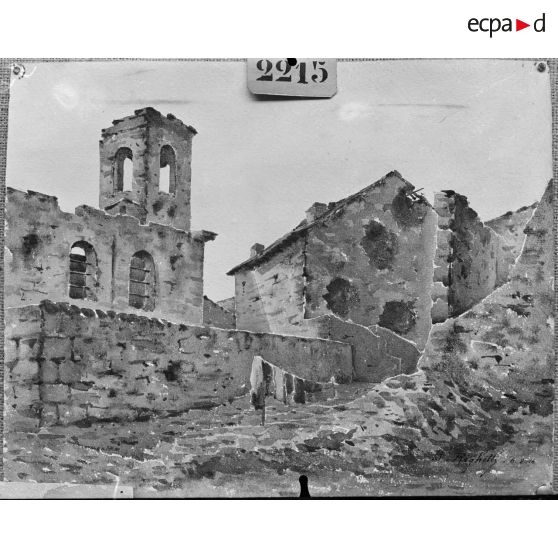 Paris, salon des Armées, Bernécourt, de Righetti. [légende d’origine]