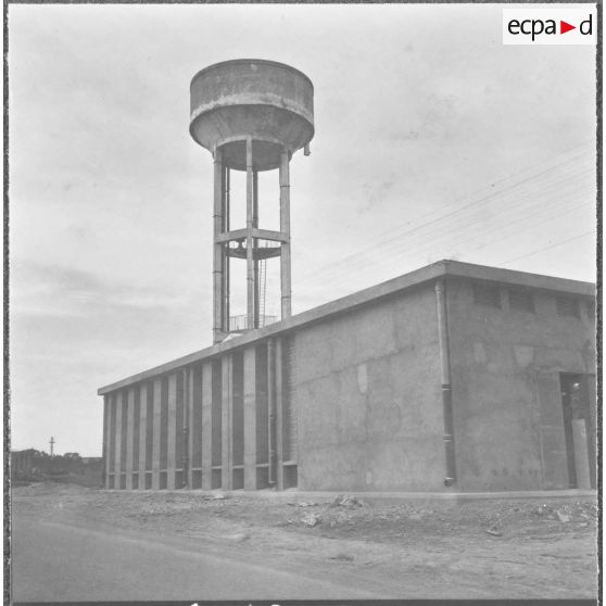 Travaux effectués par le génie à l'établissement régional du matériel (ERM) de Maison-Carrée.