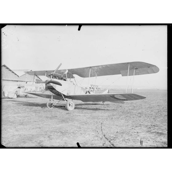 Pau, école d'aviation. Avion allemand Rumpler. [légende d'origine]