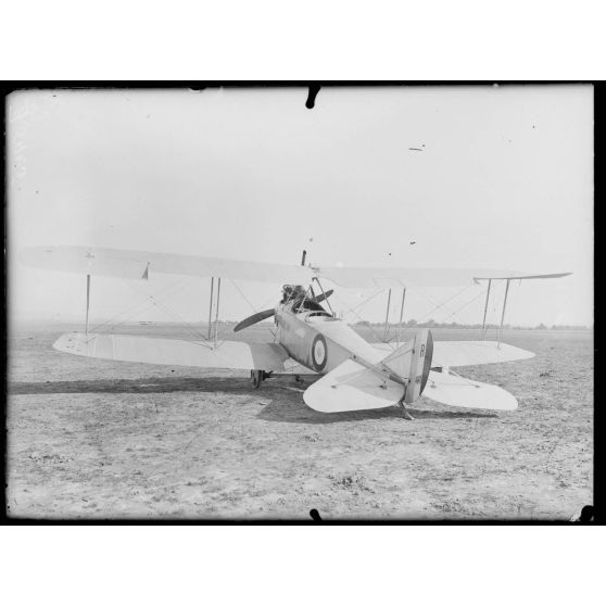 Pau, école d'aviation. Avion allemand Rumpler. [légende d'origine]