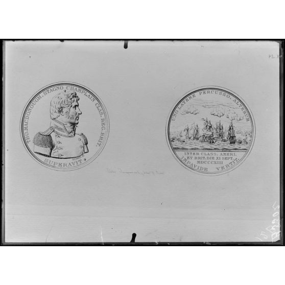 Paris, bibliothèque nationale. Captain Thomas Macdonough. [légende d'origine]