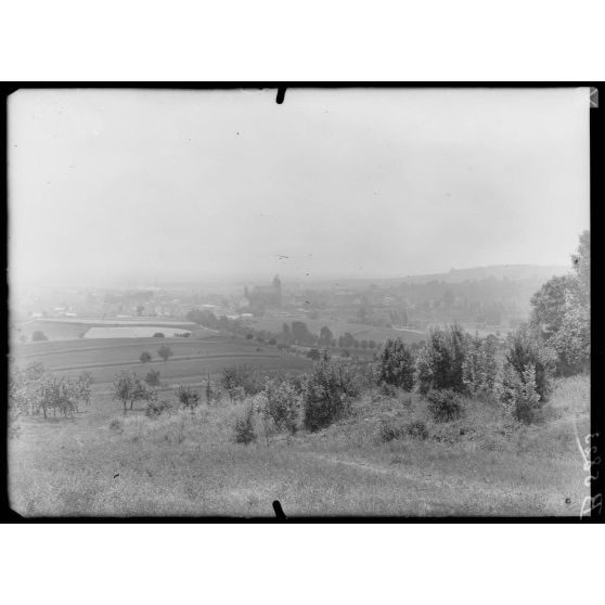 Sézanne (Marne). Panorama de la ville côté droit. [légende d'origine]