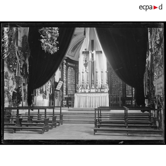 San Martino. Chapelle ossuaire des soldats tombés en 1859. [légende d'origine]