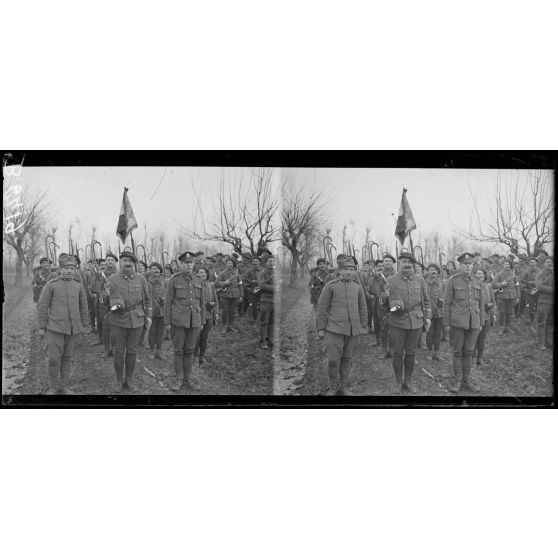 [Bataillon de chasseurs alpins près de Vicence.]