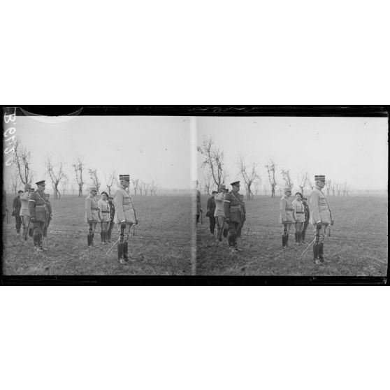 Vicence. Le général Fayolle. [légende d'origine]