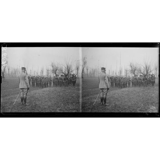 Vicence. Le général Fayolle. [légende d'origine]