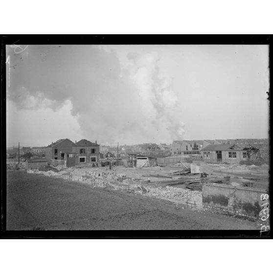 La Courneuve. Explosion. [légende d'origine]