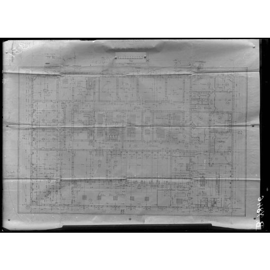 Paris. Plan de l'hôtel Majestic. 1er sous-sol. [légende d'origine]