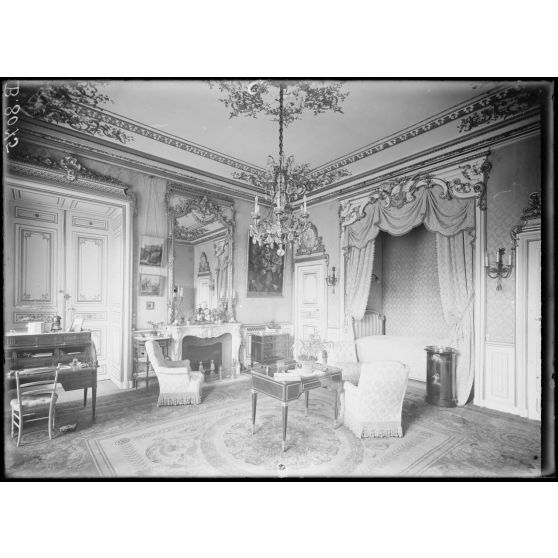 Paris. Ministère des Affaires étrangères. Chambre de Madame (1er étage). [légende d'origine]