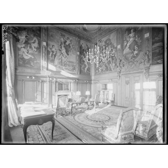 Paris. Ministère des Affaires étrangères. Cabinet du ministre, rez-de-chaussée. [légende d'origine]