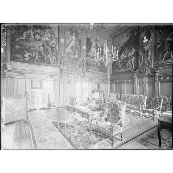 Paris. Ministère des Affaires étrangères. Cabinet du ministre, rez-de-chaussée. [légende d'origine]