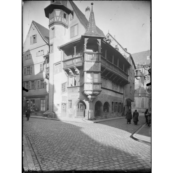 Colmar. Maison Pfister, rue des Marchands. [légende d'origine]