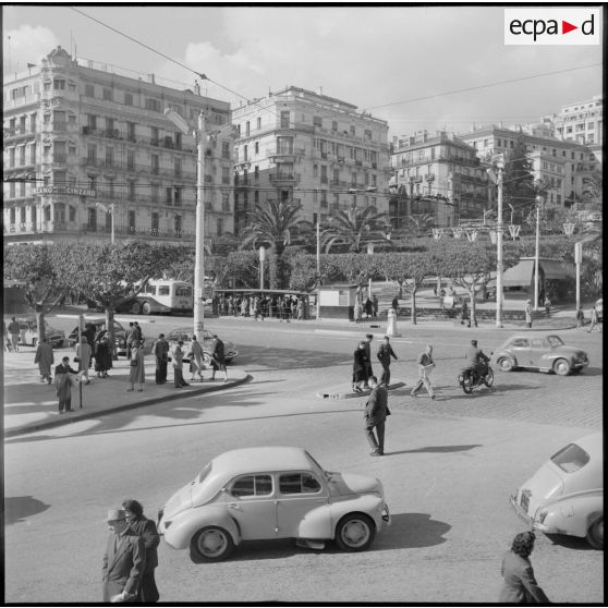 Vue du centre d'Alger.