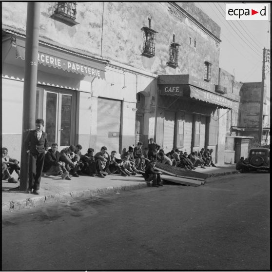 Boulevard de la Victoire à Alger.