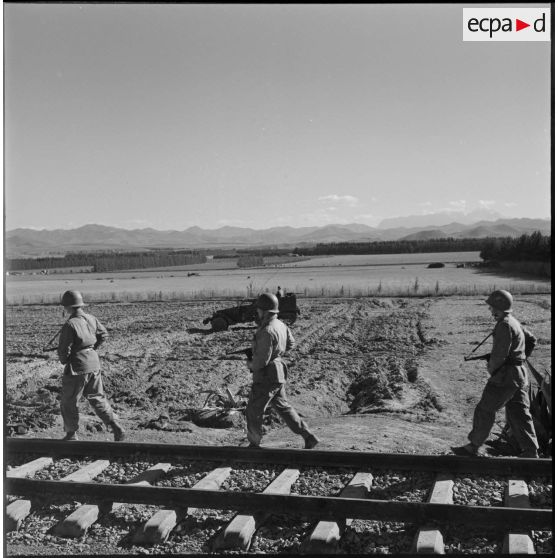 Déraillement du train Oran-Alger.