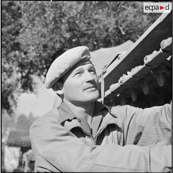 Portrait du sergent Passel du RCCC.