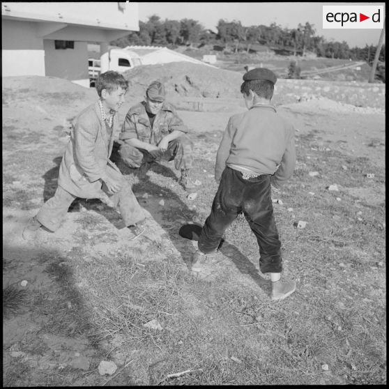Classe de plein air, département d'Alger.