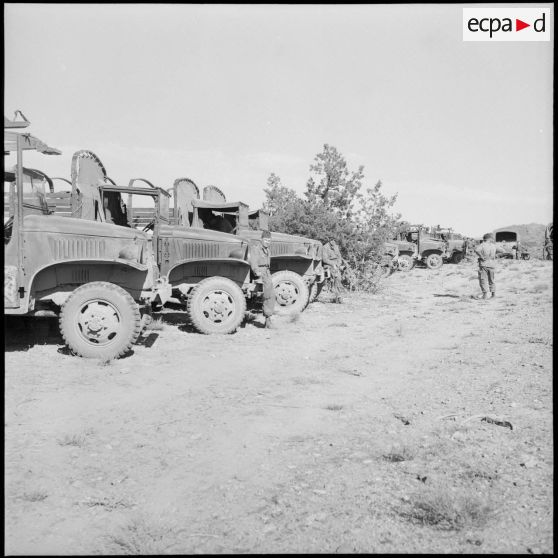 Alignement de GMC 6x6.