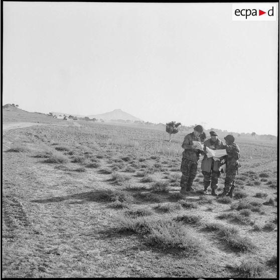 Portrait de militaires français.