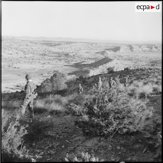 Portrait de militaires français.