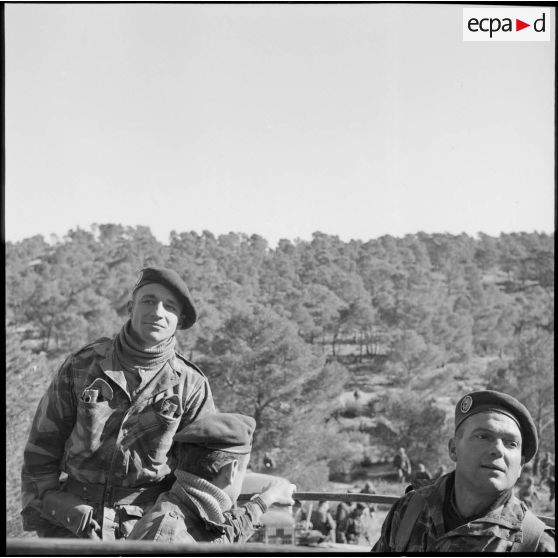 Portrait de légionnaires.