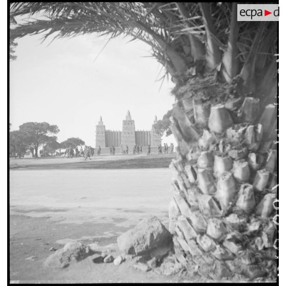 Plan général de la mission du camp des troupes sénégalaises.