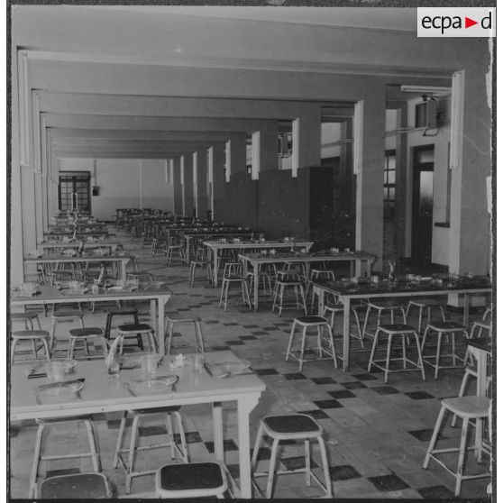 Algérie. Des bâtiments du Génie. Mess.