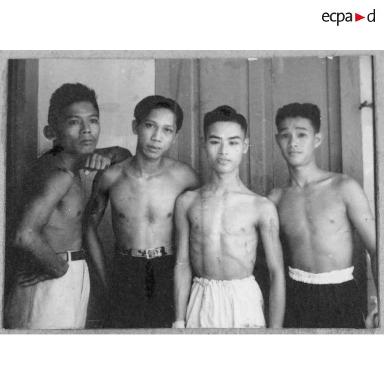 Portraits de boxeurs prit lors d'un gala de boxe.