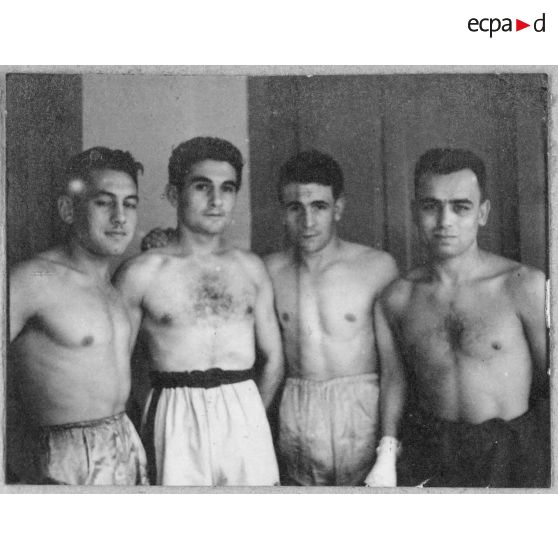 Portraits de boxeurs prit lors d'un gala de boxe.