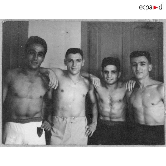 Portraits de boxeurs prit lors d'un gala de boxe.